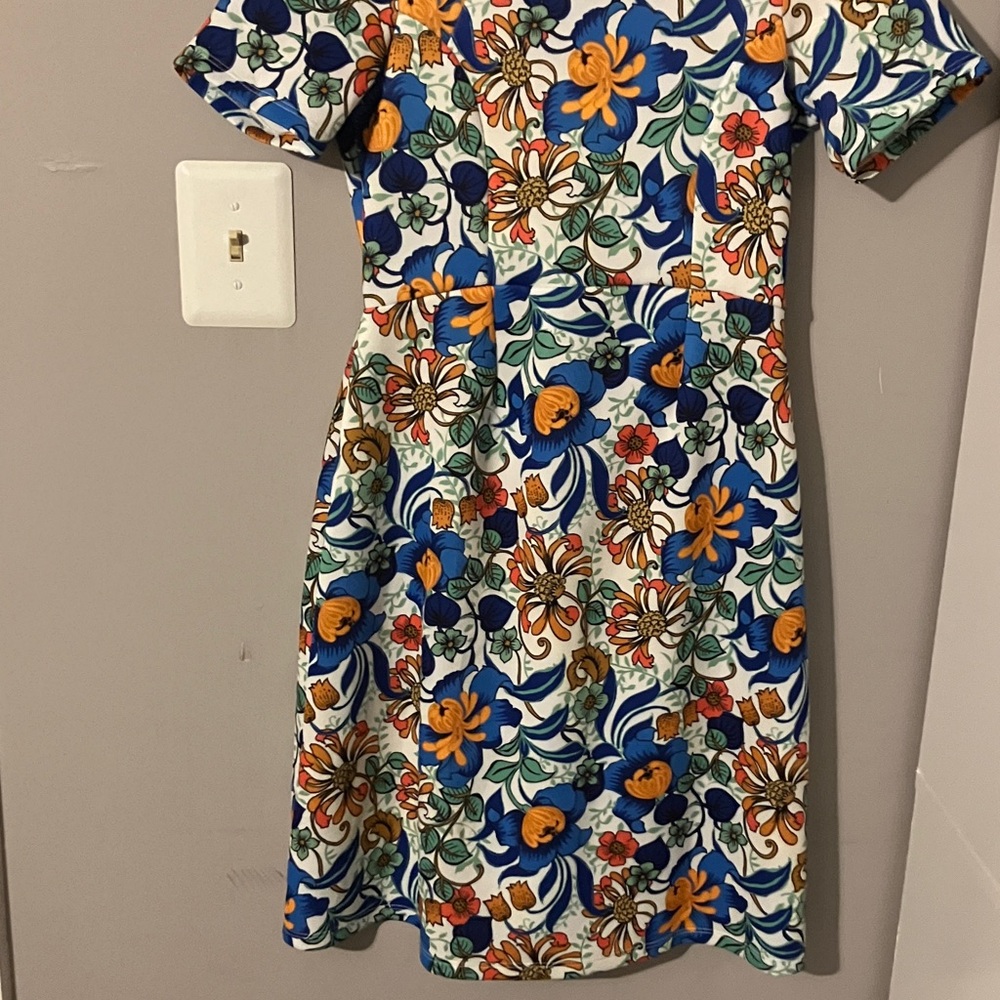 NWT ASOS Maternity Multicolor Floral Dress - Picture 3 of 8